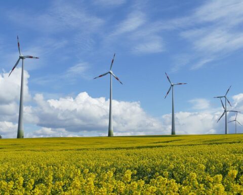 paysage campagne eoliennes