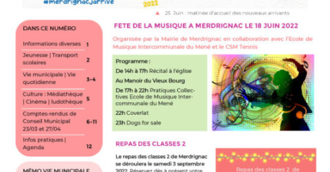 Magazine Mensuel de Merdrignac 202 Avril-mai-juin 2022