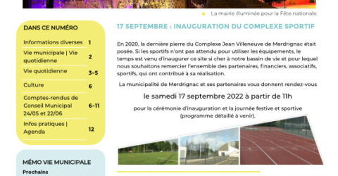 Couv Merdrignac Express Juin-Juillet-Août 2022