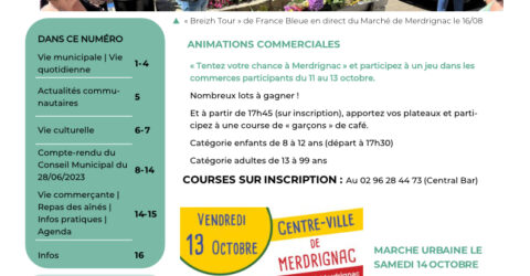 Magazine mensuel de la commune de Merdrignac Merdrignac Express 211 septembre 2023