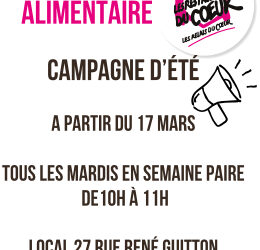 Distribution alimentaire Restos du coeur