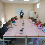 Atelier carte postale avec Alca