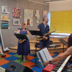 Vernissage Exposition libre des habitants avec EMIM Ecole de Musique Intercommunale du Mené