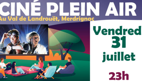 Projection ciné plein air à Merdrignac