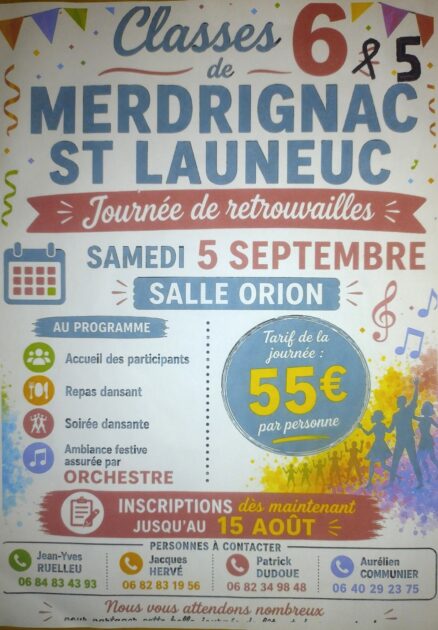 Classes 6 Merdrignac saint-Launeuc