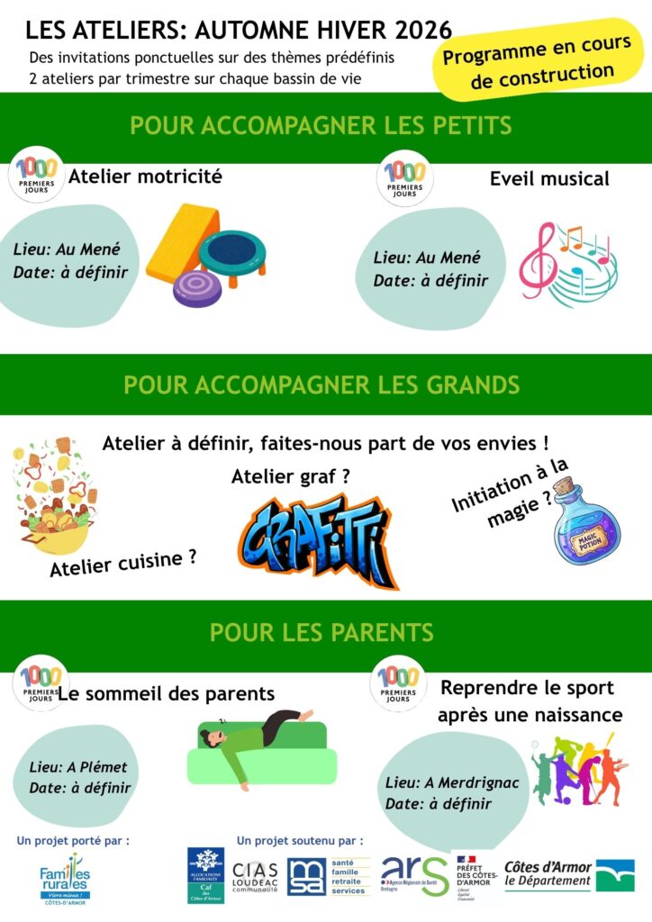 Programme Maison des Parents Merdrignac