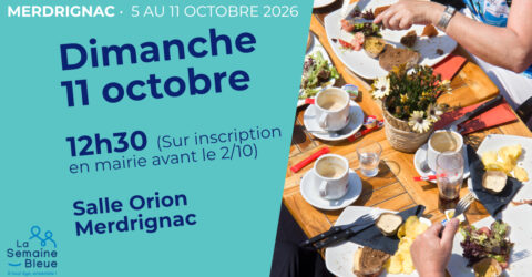 Repas des aînés pendant la semaine bleue
