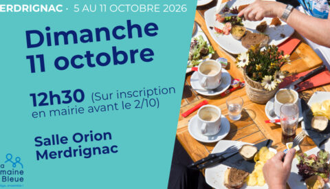 Repas des aînés pendant la semaine bleue